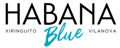 Logo Habana Blue Chiringuito rectangular